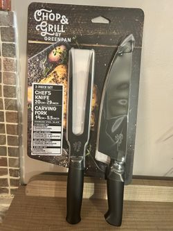 GREENSPAN CHOP & GRILL KNIFE AND FORK SET