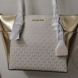 Large Authentic Michael Kors Tote Bag 