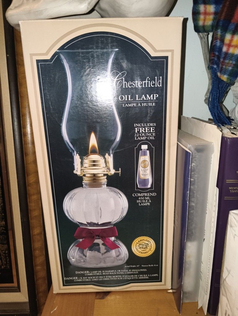 Vintage Oil Lamp