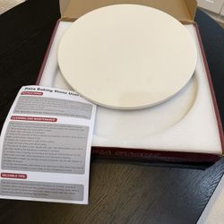 Brand New 16” Cordierite Pizza Stone – Oven & Grill Safe