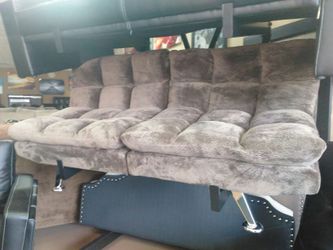 Chocolate super comfy Sofa bed NEW COME TO STORE