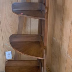  corner shelf ,height 6ft,,original price 135