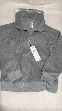 Alo half zip grey