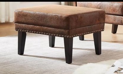 New Christopher Knight Home Elber Mid-Century Modern Ottoman