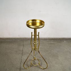 1980’s Hollywood Regency Brass Plant / Planter Stand 