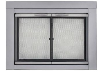 Pleasant Hearth Alpine Collection Fireplace Glass Door