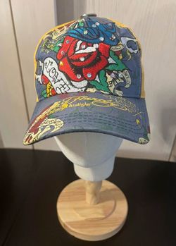 Rare Vintage Don Ed Hardy Designs Snapback  Trucker Hat