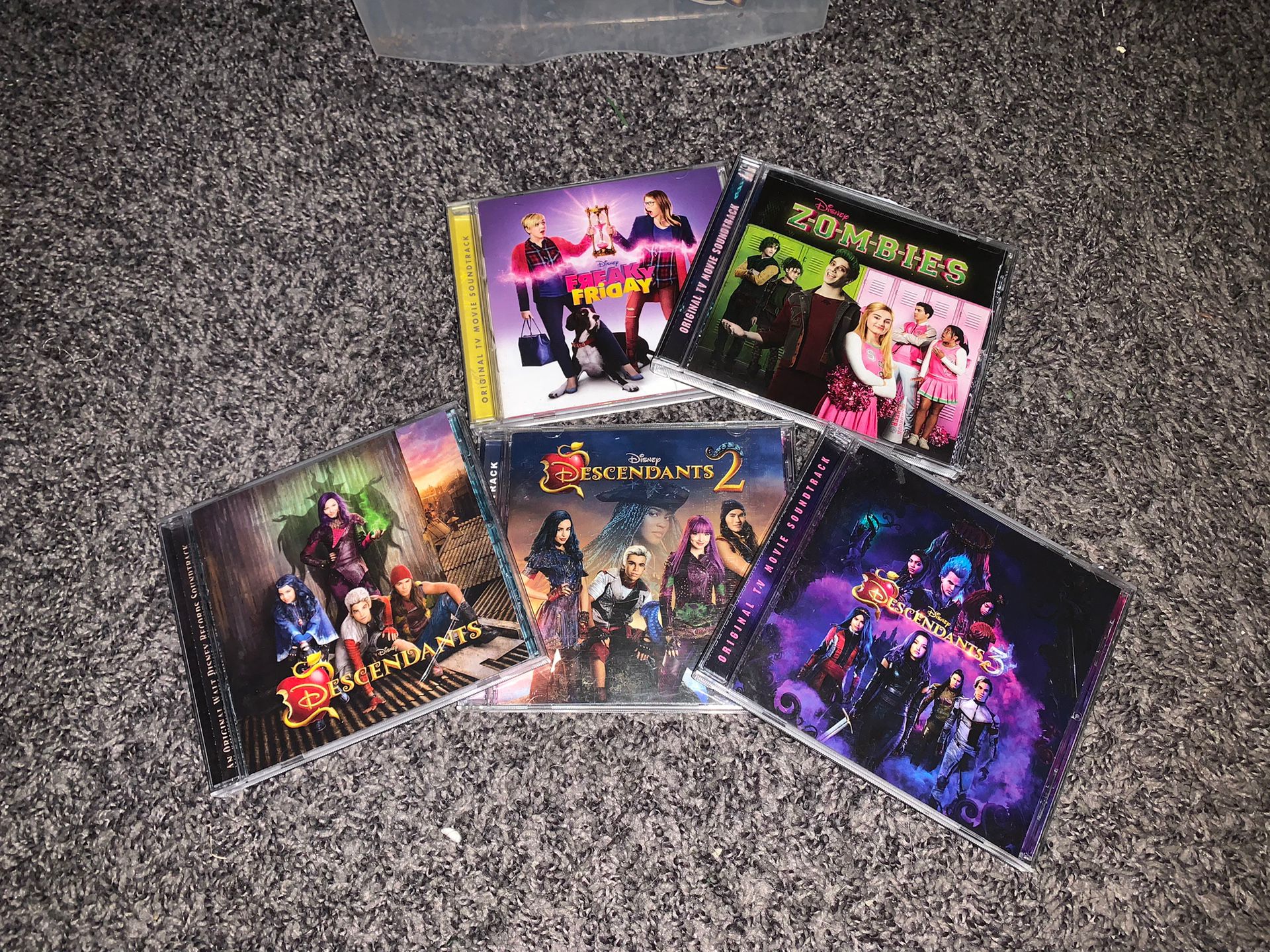 Disney soundtrack cds (5)