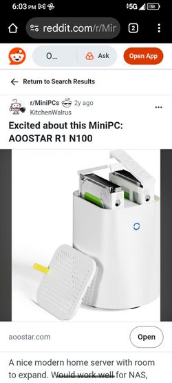 Aoostar Nas+ Router