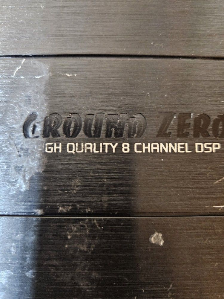 Ground Zero 8 Channel Dsp With A AC LC1