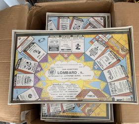 Vintage Lombard “opoly” Game
