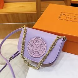 Women's Versace Leather Handbag 