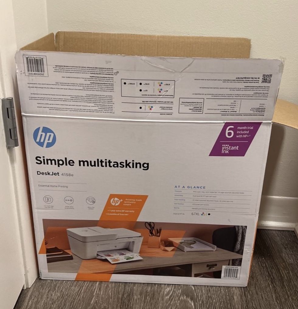 HP Desk Jet 4158e Printer And Scaner