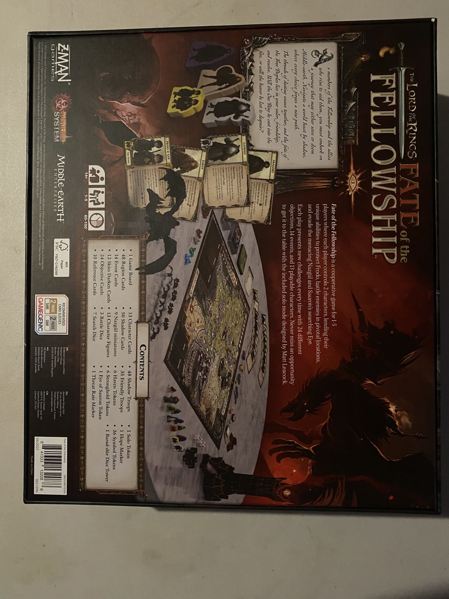 Lord Of The Rings Fate Of The Fellowship