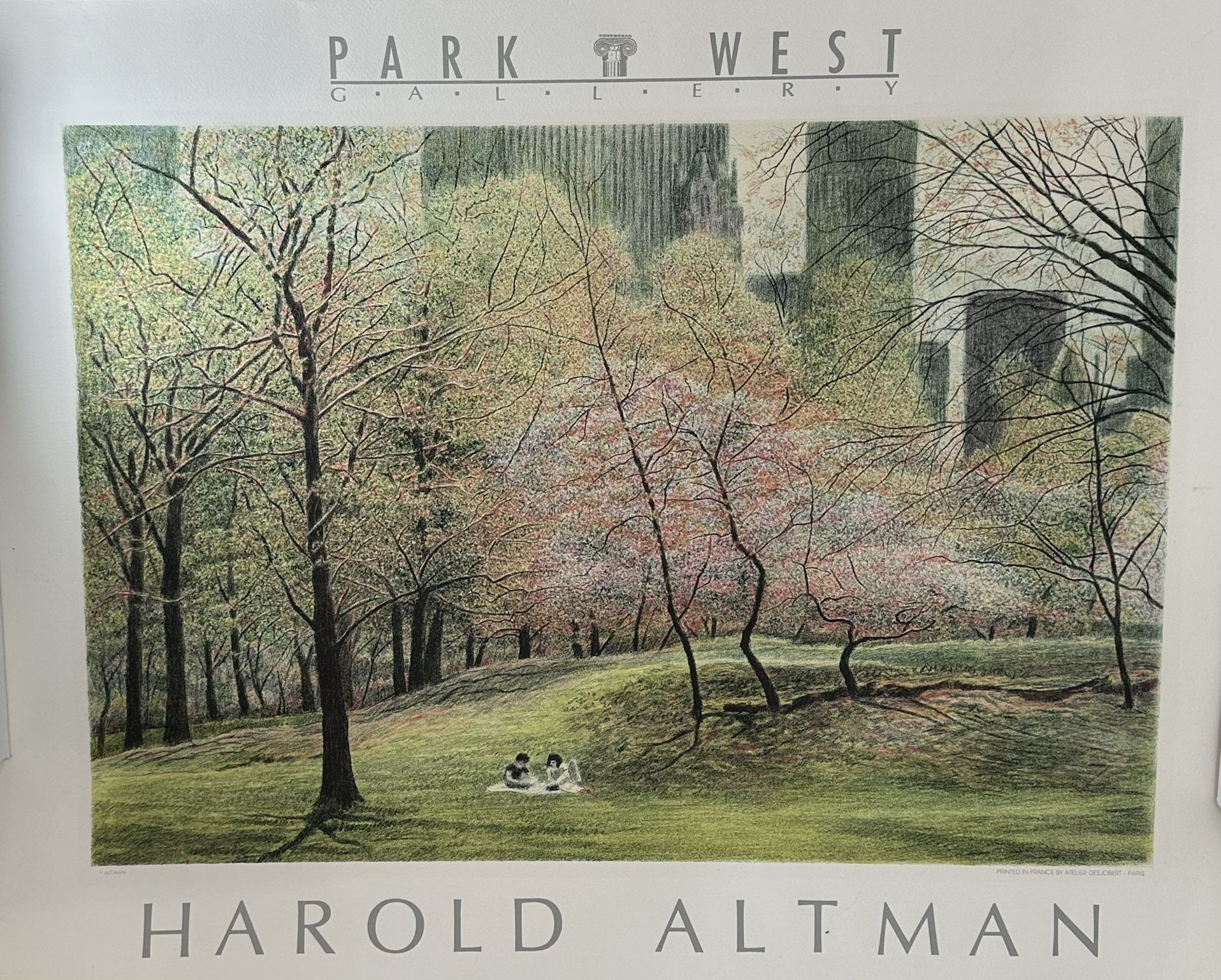 Harold Altman Lithograph 