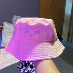 Baby Pink Baby Girl Bucket Hat