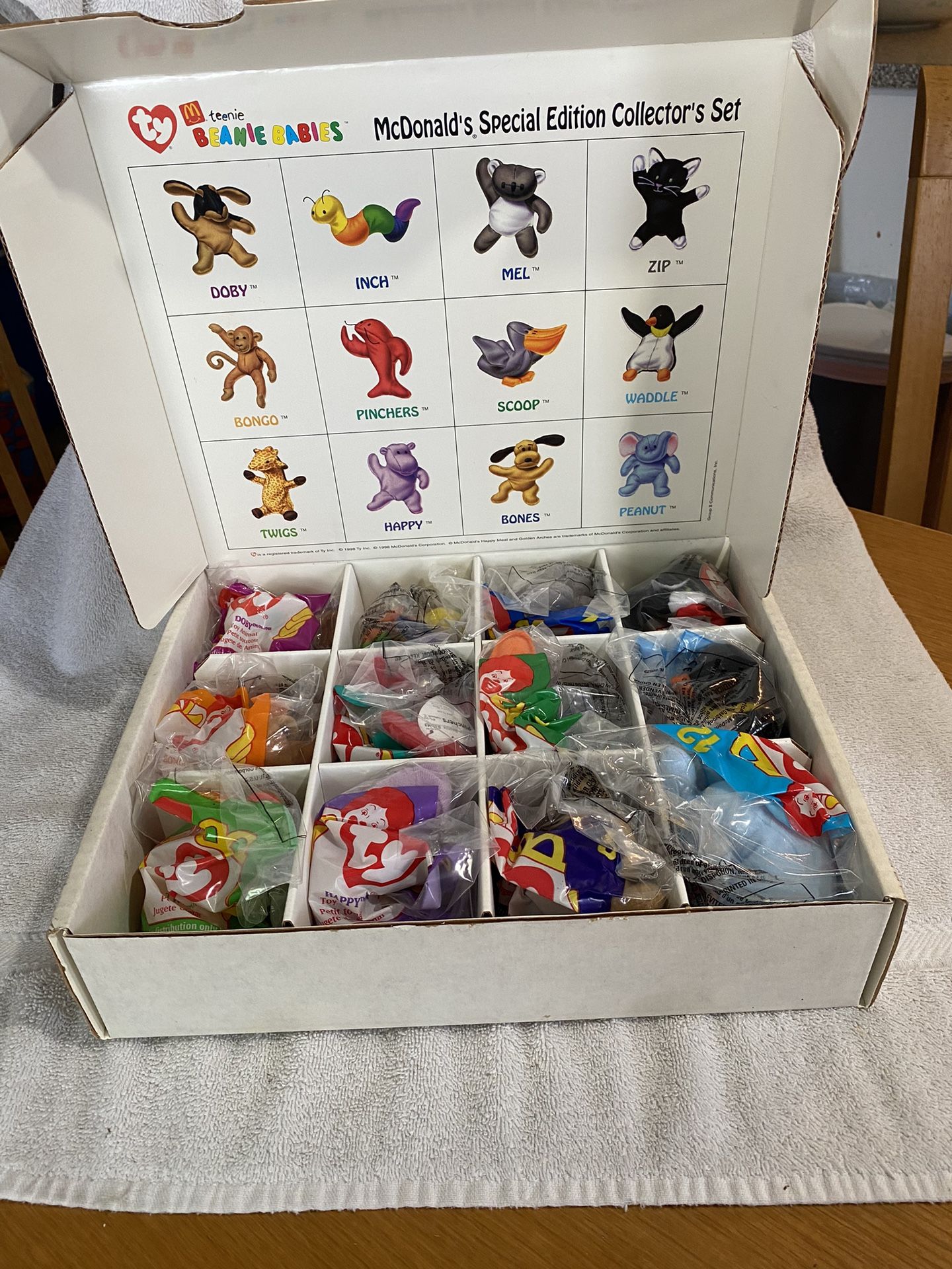 Mc Donald’s Beanie Baby Collection