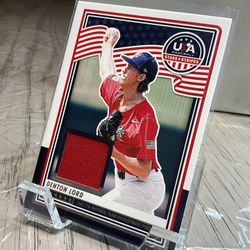 2025 panini star and stripes denton lord relic