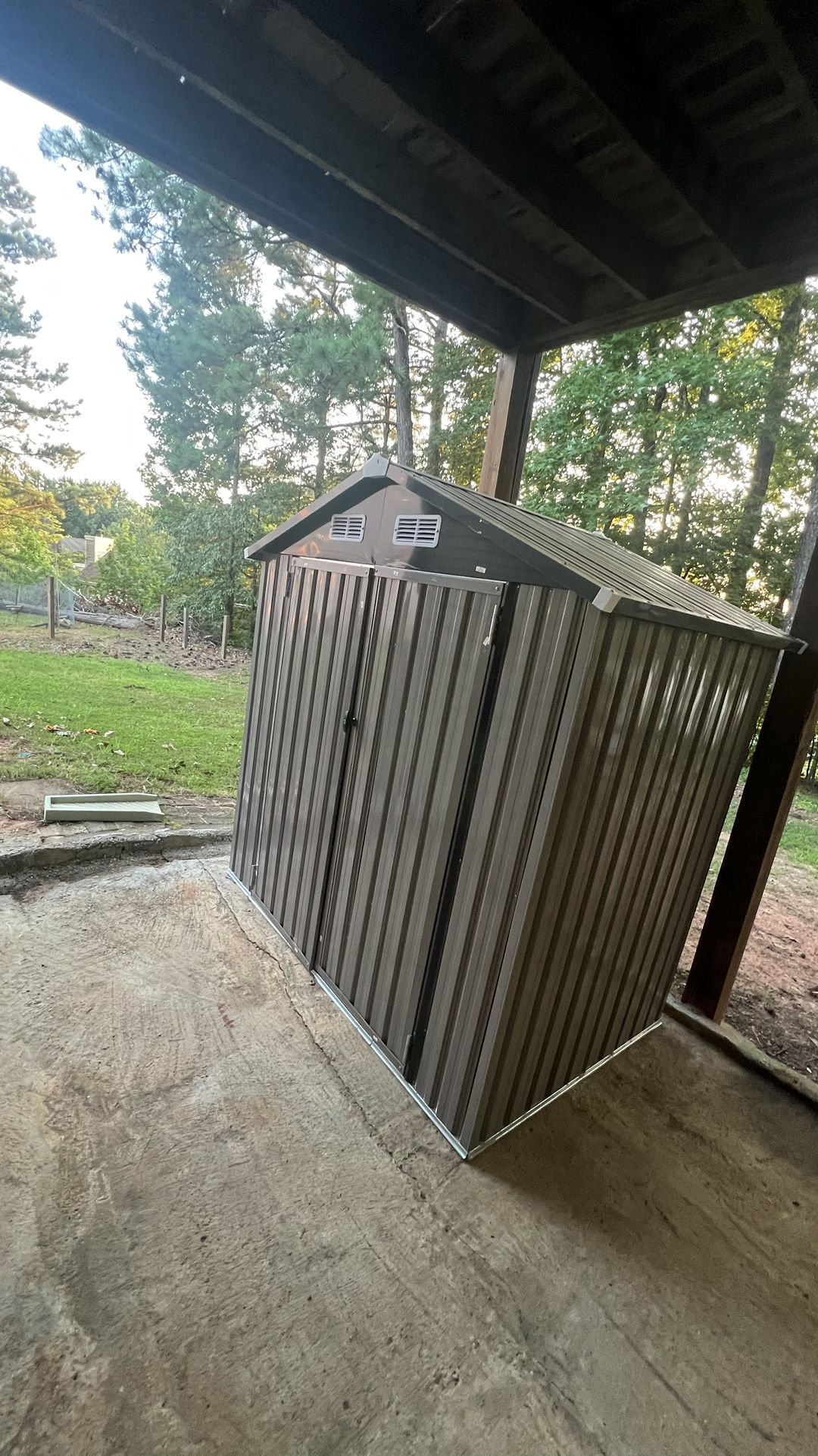 Aoxun Storage Shed 6x4 FT