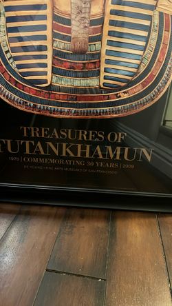 Framed Tutankhamun 1979 SF Poster