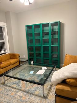 Large Glass Coffee Table