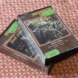 Scarce Hard To Find WWII Cassette Recordings Vintage GERMANY