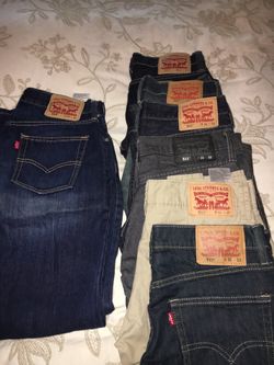 Men’s Levi’s jeans $11 each