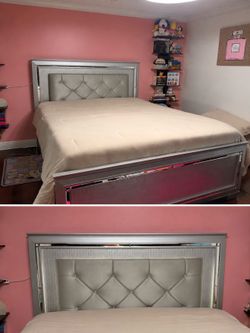 Queen Bed Frame & nightstands