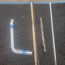 62 Impala Parts Door Felt Pieces And Rear Cove End Moldings 