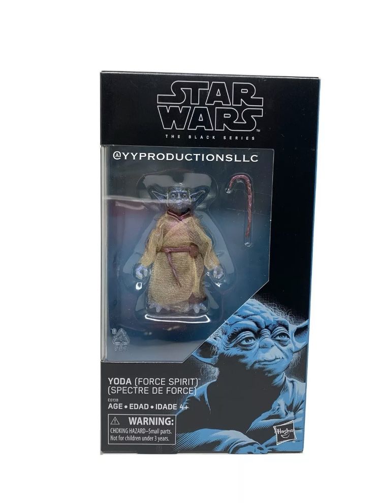 YODA Force Spirit STAR WARS Black Series Exclusive Action Figure-Sealed Box!