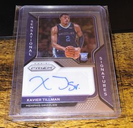 Xavier tillman autograph.