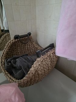 Towel Basket from Pottery Barn