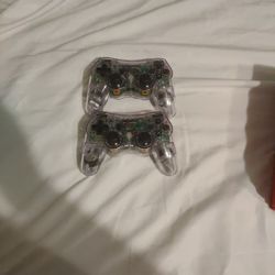 Two Wireless PS2 Controllers