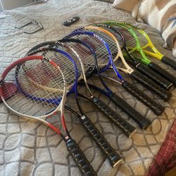 Several Tennis Rackets 13$ Each