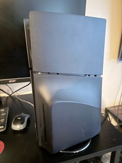 PS5 Slim Disc Edition w/ Black Plate Covers Free Game