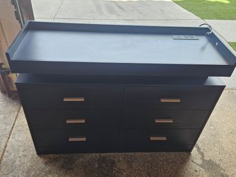 Black dresser