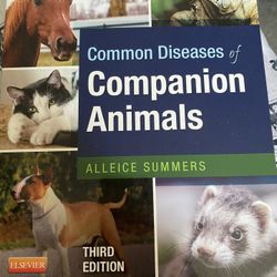 Common Diseases Of Companion Animals  3rd Edition 