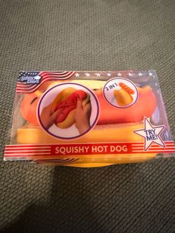 Squishy hot dog