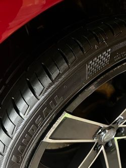 22” wheelers and tire good condition