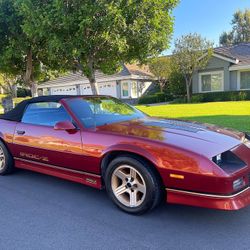 1989 Chevy Camaro Iroc Convertible 
