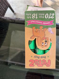 Pet poop bags