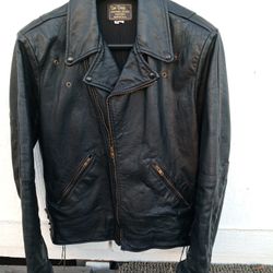 Men's Leather Motorcycle Jacket made In USA