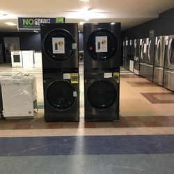 Lg Smart Front Load Washer Dryer Tower Set 💥💥 7FLBL