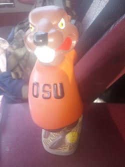 OSU Beavers Whiskey Decanter
