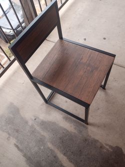 Wood chair