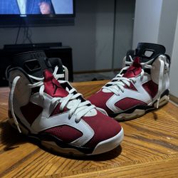 Jordan Retro 6 Carmine Size 9.5 