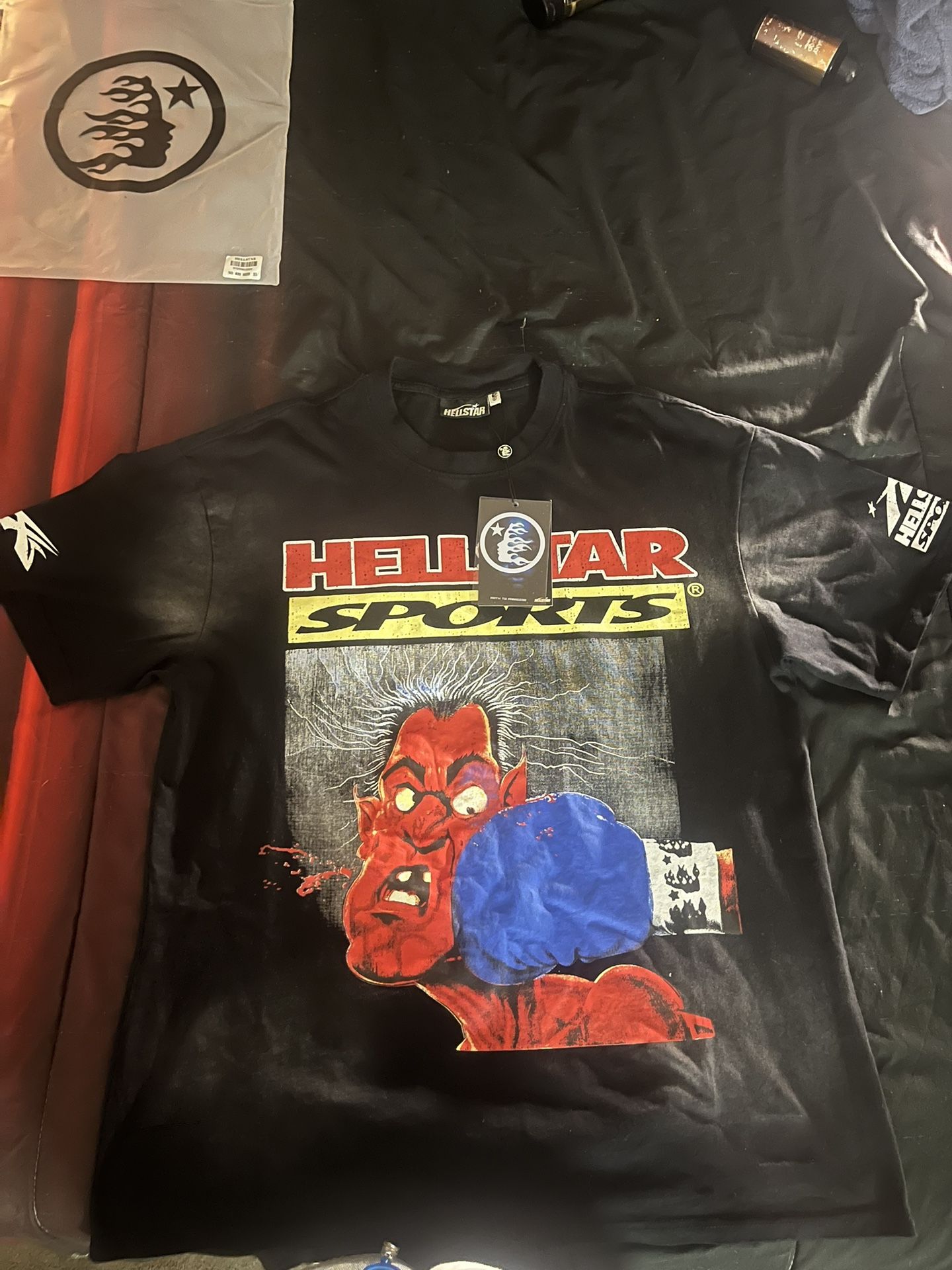 Hellstar Knock-Out T-Shirt ‘Black’