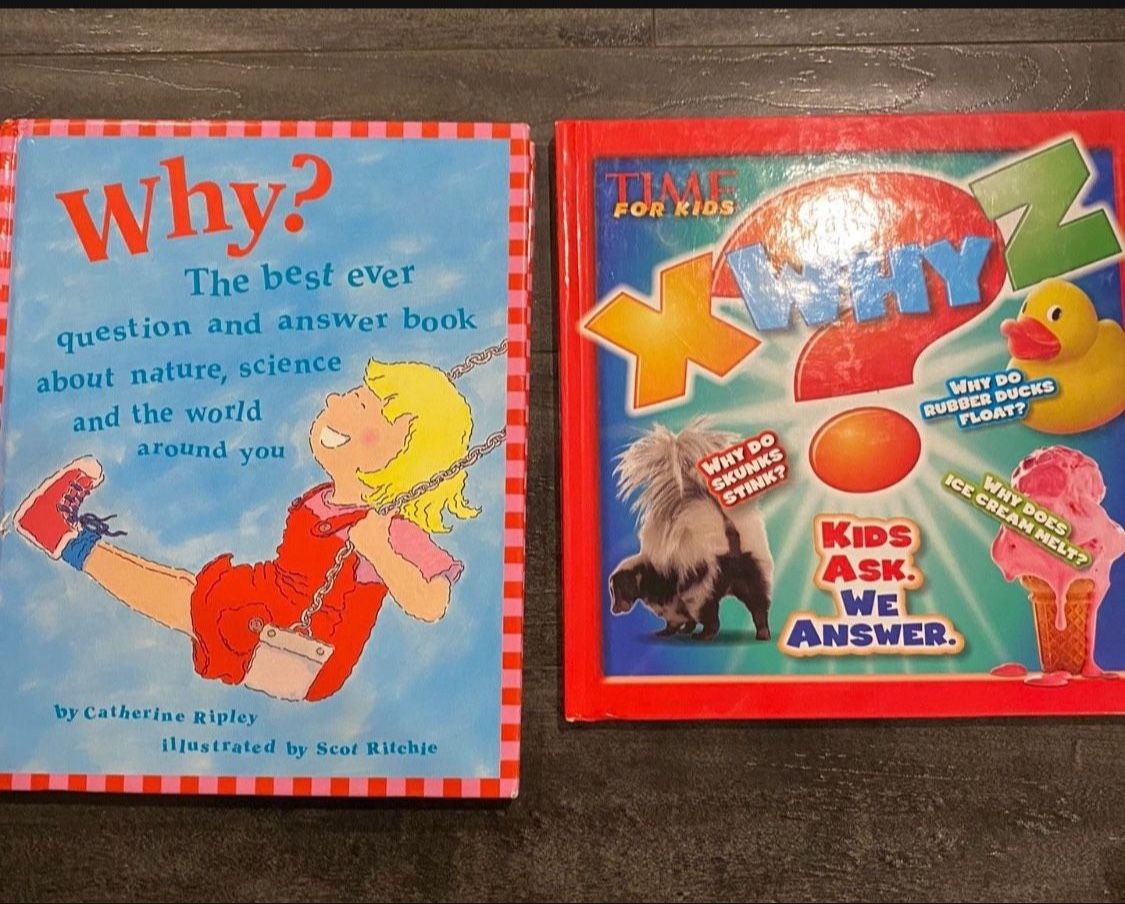Kids Learning Hardback Books: Book Of Why? $18
