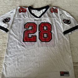 Rare Vintage Authentic Nike Tampa Bar Buccaneers Warrick Dunn Jersey Size 2XL, Not Brady, Mayfield, Godwin, Evans 