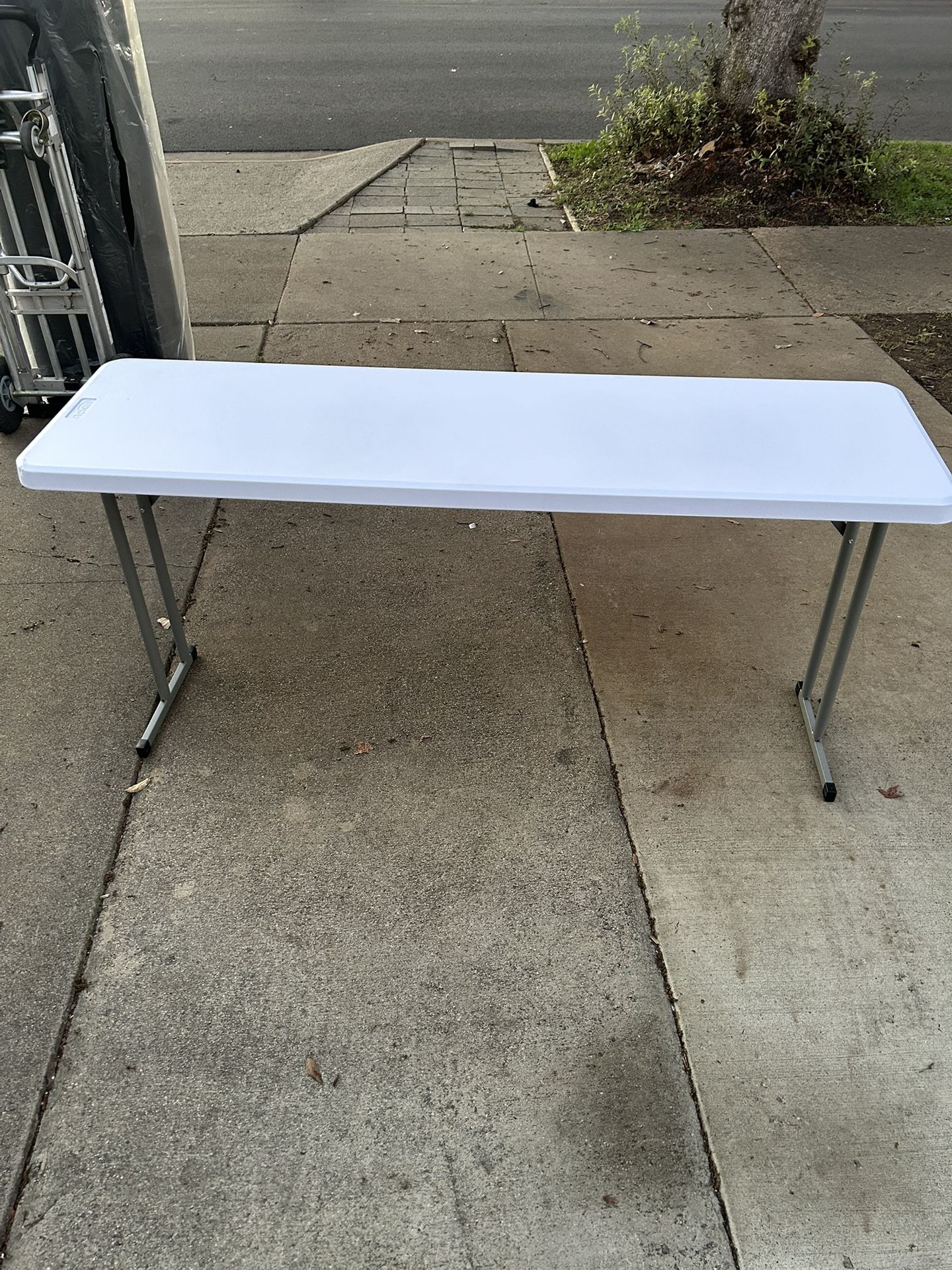 Brand New 5 Feet Narrow Folding Table For $30